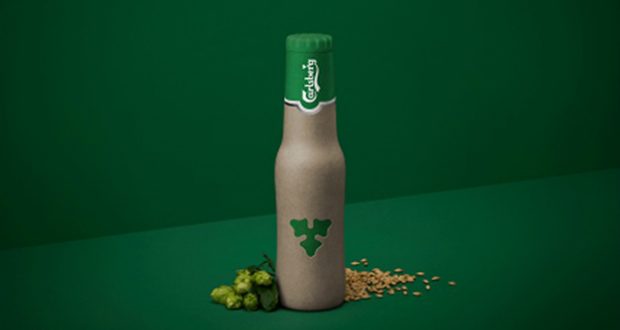 green fiber bottles